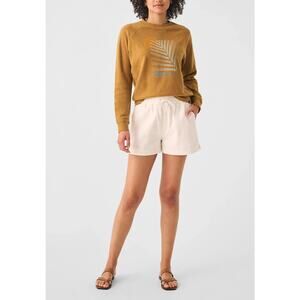Faherty Cream Women's Shorts